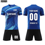 Soccer Jersey Custom BLJ1P008 Blue - applecome