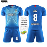 Soccer Jersey Custom DN1P005 Blue - applecome