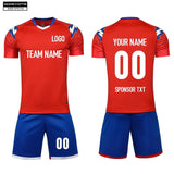 Soccer Jersey Custom MB1P016 Red - applecome