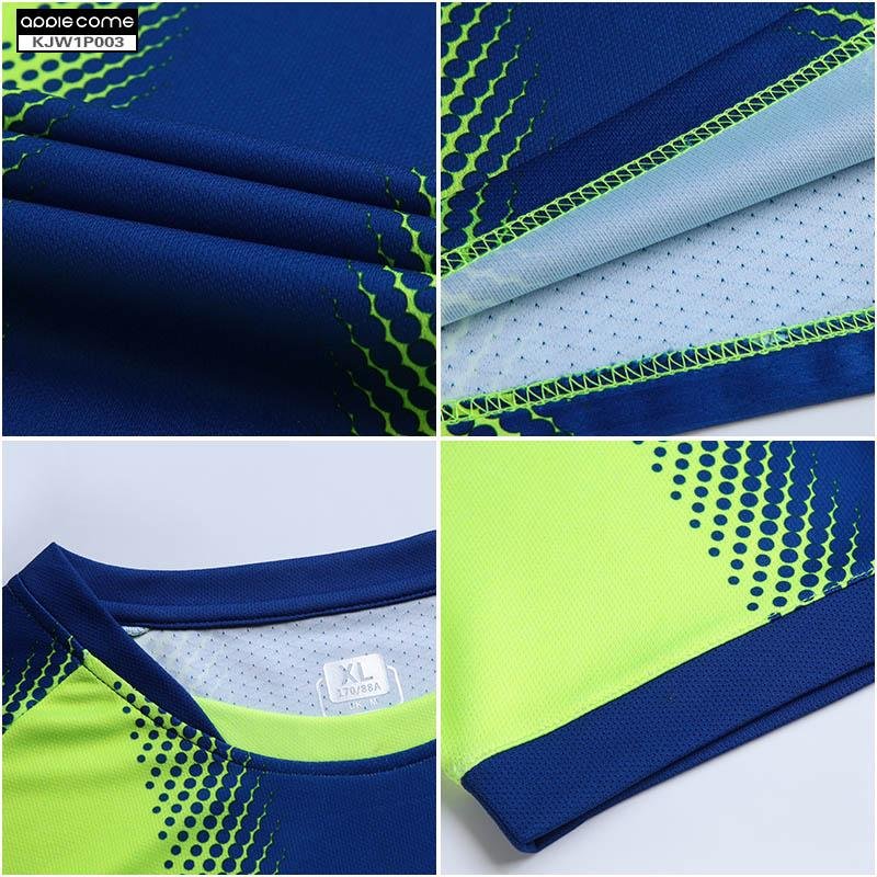 Soccer Jersey Custom KJW1P003 Fluorescent Green - applecome