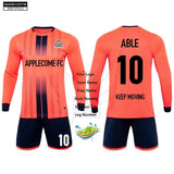 Soccer Jersey Custom MB1P022 Fluorescent Orange - applecome