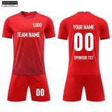 Soccer Jersey Custom BLJ1P001 Red - applecome