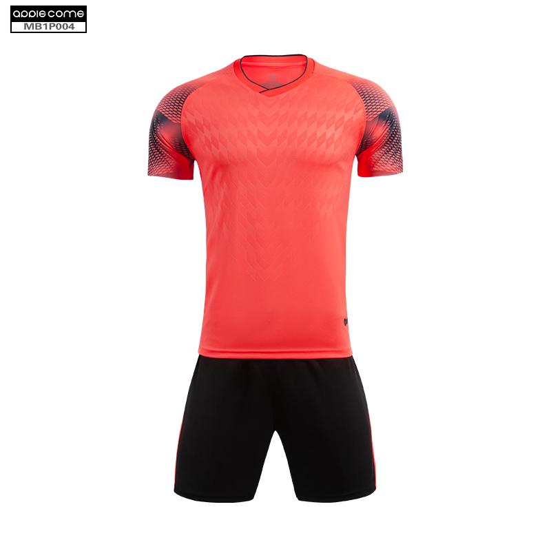 Soccer Jersey Custom MB1P004 Fluorescent Orange - applecome