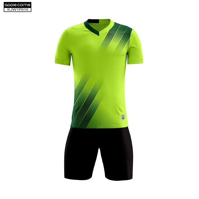 Soccer Jersey Custom KJW1P010 Fluorescent Green - applecome