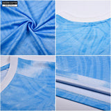 Soccer Jersey Custom MB1P017 Blue - applecome