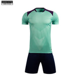 Soccer Jersey Custom MB1P009 Aqua Green - applecome