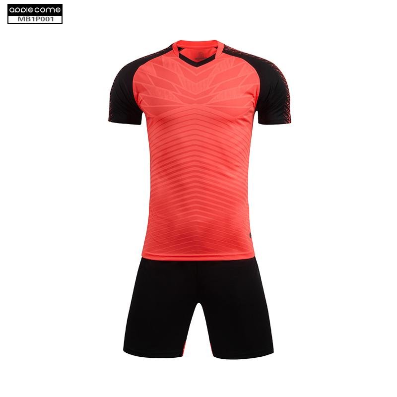 Soccer Jersey Custom MB1P001 Fluorescent Orange - applecome