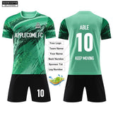 Soccer Jersey Custom BLJ1P008 Green - applecome
