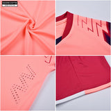Soccer Jersey Custom MB1P016 Pink - applecome