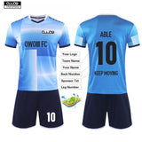Soccer Jersey Custom YM1P003 Blue - applecome