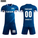 Soccer Jersey Custom MB1P012 Blue - applecome
