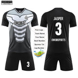Soccer Jersey Custom DN1P002 Black - applecome
