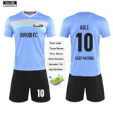 Soccer Jersey Custom YM1P001 Sky Blue - applecome