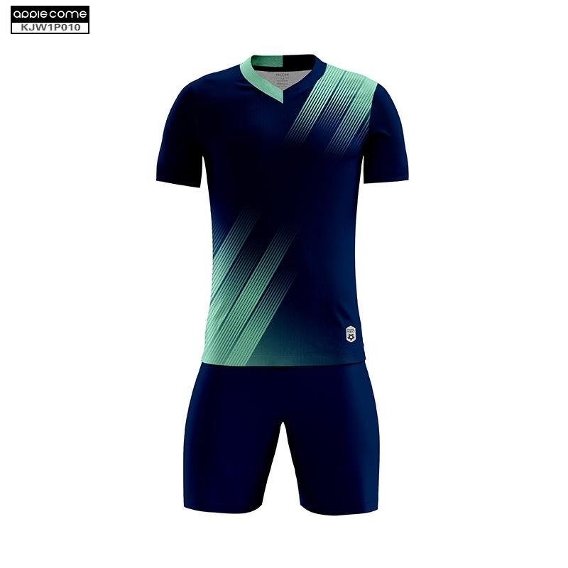 Soccer Jersey Custom KJW1P010 Royal Blue - applecome