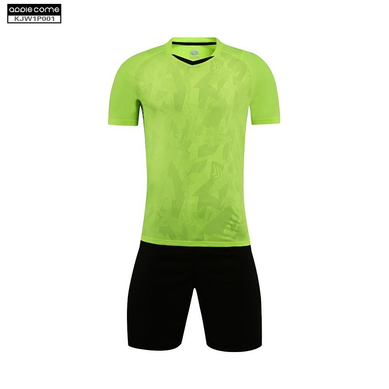 Soccer Jersey Custom KJW1P001 Fluorescent Green - applecome