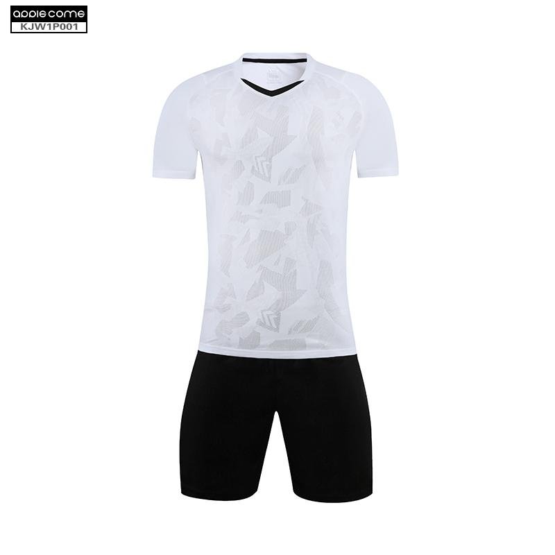Soccer Jersey Custom KJW1P001 White - applecome