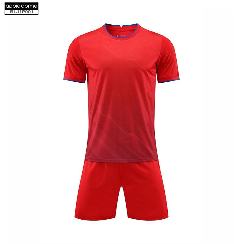 Soccer Jersey Custom BLJ1P001 Red - applecome
