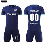 Soccer Jersey Custom KJW1P006 Royal Blue - applecome