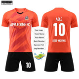 Soccer Jersey Custom BLJ1P003 Orange - applecome
