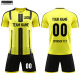 Soccer Jersey Custom DN1P001 Yellow - applecome