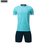 Soccer Jersey Custom KJW1P007 Bright Blue - applecome