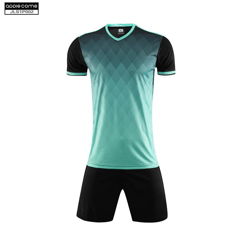 Soccer Jersey Custom JLS1P002 Mint Green - applecome