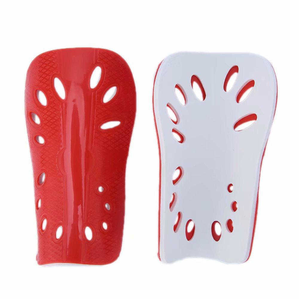 1 Pair Football Shin Pads Plastic Soccer Guards Leg Protector For Kids Adult Protective Gear Breathable Shin Guard HD6PP0004 - applecome