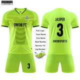 Soccer Jersey Custom DN1P002 Fluorescent Green - applecome