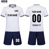 Soccer Jersey Custom GY1P001 White - applecome