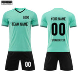 Soccer Jersey Custom BLJ1P004 Green - applecome