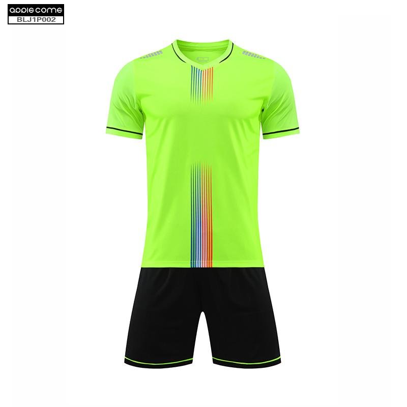 Soccer Jersey Custom BLJ1P002 Fluorescent Green - applecome