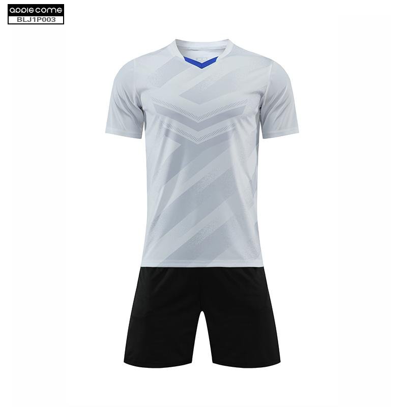 Soccer Jersey Custom BLJ1P003 White - applecome