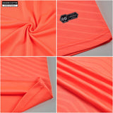 Soccer Jersey Custom MB1P001 Fluorescent Orange - applecome
