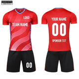 Soccer Jersey Custom MB1P015 Red - applecome
