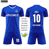 Soccer Jersey Custom BLJ1P004 Blue - applecome