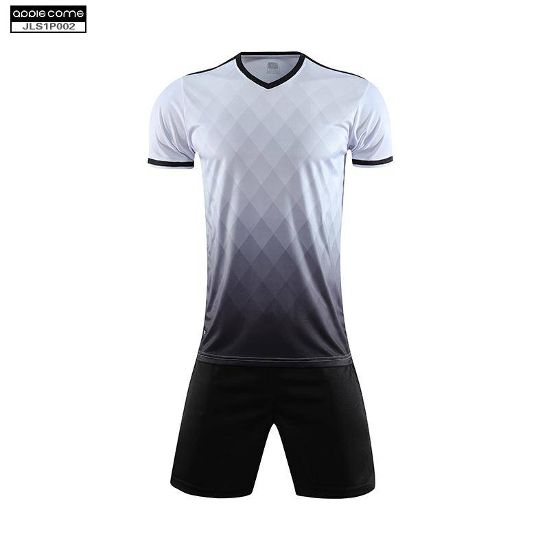 Soccer Jersey Custom JLS1P002 White - applecome