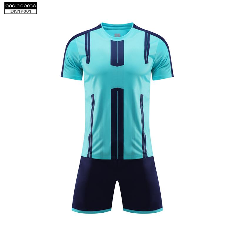 Soccer Jersey Custom DN1P001 Light Blue - applecome