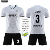 Soccer Jersey Custom DN1P002 White - applecome
