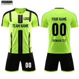Soccer Jersey Custom DN1P001 Fluorescent Green