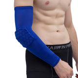 Honeycomb elbow extension anti-collision high elastic basketball arm professional sports protective SDQ6N0018 - applecome