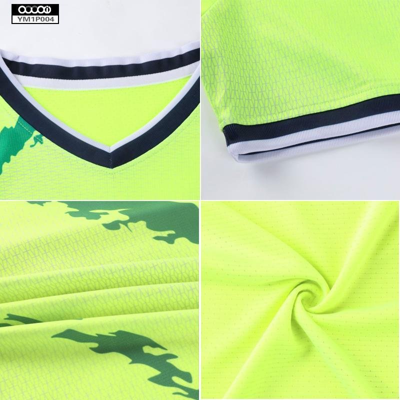 Soccer Jersey Custom YM1P004 Green - applecome