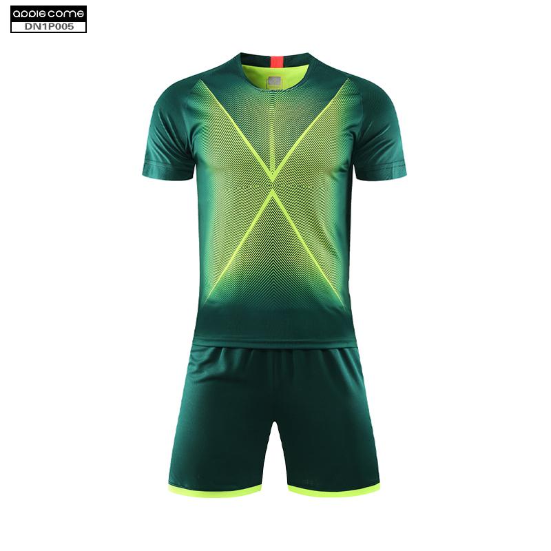 Soccer Jersey Custom DN1P005 Green - applecome