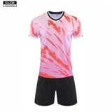 Soccer Jersey Custom YM1P005 Pink - applecome