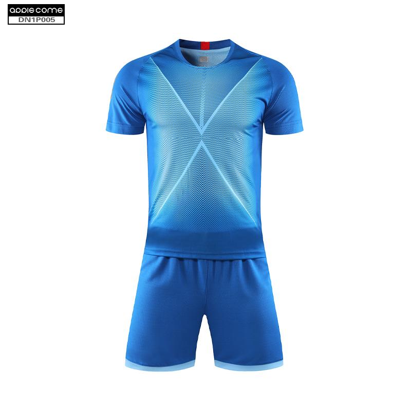 Soccer Jersey Custom DN1P005 Blue - applecome