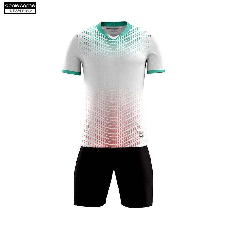 Soccer Jersey Custom KJW1P012 White - applecome