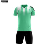 Soccer Jersey Custom KJW1P008 Pink Greenish - applecome