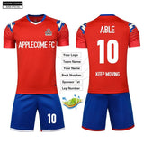 Soccer Jersey Custom MB1P016 Red - applecome